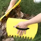 Leaf Rake for Yard Tool Ergonomic Scoops with Claws Home Gardening Collection