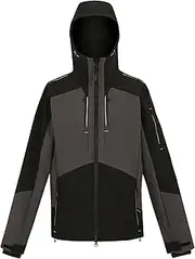[Regatta Professional] Mens Stretch 3 Layer Soft Shell Jacket (UK Size: XXL) (Slate Grey/Black)