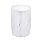 200 Mesh Paint Filter Bag 5.9" Dia Nylon Strainer with Drawstring for Filtering