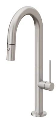 California Faucets K50-101-ST-USS Pull-Down Kitchen Faucet ULTRA STAINLESS STEEL