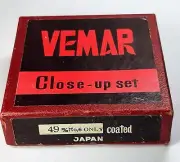 49mm Close-Up Macro +6 #6 Lens Glass Filter 49 mm Vemar Japan Great Quality E-49