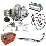125cc 4Stroke Engine Motor Semi Auto kit Electric ATV Quad Go kart 70cc 90 110cc