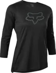 Fox Flexair 3/4 Jersey Womens - Black