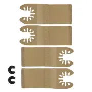 Universal 4PCS Saw Blade Tool Cutter Cemented Carbide Tiles Oscillating Cutting