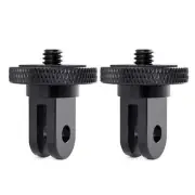 Camera Tripod Mount for Gopro Adapter, 2Pcs 1/4-20 Screw Conversion Adapter f...