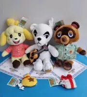 Animal Crossing Build A Bear Isabelle Tom KK Wristie NEW Horizons Bundle BNWT