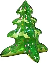 Nishiyuenyi Mini Christmas Tree Toy Indoor Decoration Family Low Small Inflatable Christmas Tree for Party Decoration Bar Outdoor Xmas Decoration Home