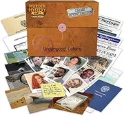 University Games Murder Mystery Party Case Files: Underwood Cellars,Brown