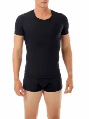 Mens Microfiber Concealer Compression Crew Neck T-Shirt MADE IN THE USA since 99