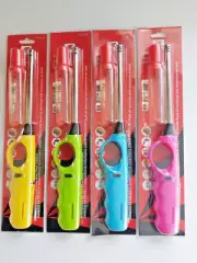 4 BBQ GAS LIGHTERS Refillable comes with 18ml butane gas refill