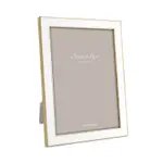 Addison Ross White Enamel Picture Frame, 8 x 10