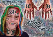 Tekashi 69 Set 1 Temporary Tattoos 6Ix9INE Neck Post Malone 69 Style Tattoo 1