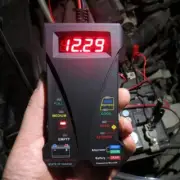 12V Digital Car Battery Tester Voltmeter Charging System Analyzer w/ LCD Display