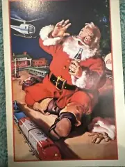 1991 Christmas Coca-Cola KMart Post Card