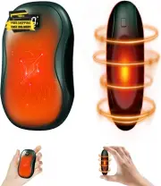 Rechargeable Hand Warmers 2 Pack, 2 * 6000Mah Electric Hand Warmers,Reusable Por