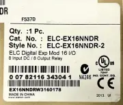 EATON OMEGA ELC EX16NNDR Type ELC Digital Expansion Module 16 I/O 8 Input 8 Ou