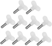 Gatuida 10pcs Butterfly Winding Keys for DIY Music Box Repair Compact Replacement Parts for Clockwork Mechanism Easy to Use Effortless for Various Music Box Types