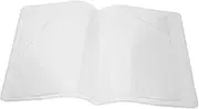 AUTSUPPL 1 Set Ledger Protective Cover PVC Cover Notebook Waterproof Book Covering Film Washable Book Protector Transparent Notebook Padded Laptop Sleeve PVC Transparent