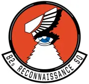 USAF 82nd Reconnaissance Squadron Self-adhesive Vinyl Decal