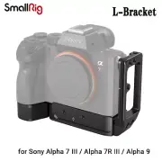 SmallRig L Plate Quick Release Arca Type Bracket for Sony A7M3/A7 III/A7R III/A9
