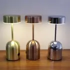 LED Desk Table Lamp Touch Dimming Bedside Night Light Bedroom USB Rechargeable