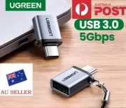 USB C to USB Adapter 10Gbps, Type A Female to Type C Male Convert UGREEN