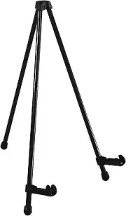 E-Z Tabletop Easel for Art or Photo Display in Black