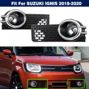 Left Right Front Fog Light Lamp Cover Switch Wire Kit For Suzuki Ignis 2018-2020