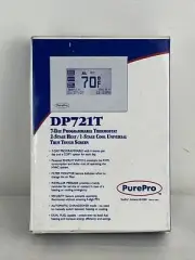 NEW PurePro DP721T 7 Day 2 Stage Heat 1 Stage Cool Touch Programmable Thermostat