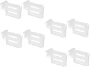 SHINEOFI 8Pcs Refrigerator Side Door Dividers Telescopic Partitions for Organized Storage Fridge Strong and Durable Freezer Accessory for Bottles and Cans