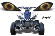 Headlight Eye Graphic Decal for Yamaha Raptor 700/350/250 YFZ450 FRIGHT