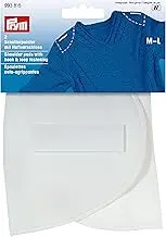 Prym 993816 Shoulder Pads Set-in with Hook and Loop Fastening Flesh M-L, White, 160 x 115 x 15 mm, Haut, 2 Stück