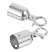 Rope End Stop Long Cord Ends Metal Accessories Crowds Control Hook