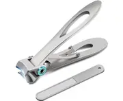 Nail Clippers for Thick Nails - Jaw Opening Extra Large Toenail Clippers Cutter with Nail File for Thick Nails