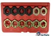 12 Piece Axle Spindle Re-threader Set T&E Tools 6011