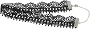 [Decentraland] 1 PCS 32.5 CM Black Thick Lace Choker Necklace Gargantillas De mujer Elegantes Collar Sexy Fashion Gothic Necklaces Retro Classic Vampire Witch Accessories 90s Jewelry For Women