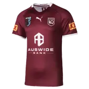 QLD Maroons SOO Youth Replica Guernsey | Beetroot Red by Sporting House