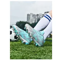 在飛比找蝦皮商城精選優惠-運動鞋新款兒童青少年足球鞋 32-46 碼草戶外室內訓練鞋專