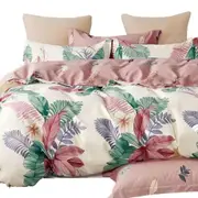 Wild Bloom Bed Quilt Cover Set 3 Piece