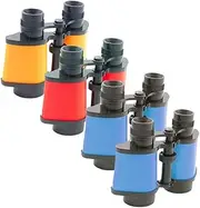 Assorted Colors 4 Pack Kids Binoculars Toys Realistic Model Toys for Kids Random Color