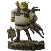 Shrek, Donkey & Gingerbread Man Deluxe 1:10 Scale Statue