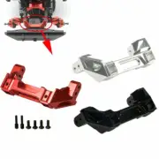 For TRX-4 Aluminum Alloy Rear Bumper Mount 1:10 RC 4WD Crawler Upgrade