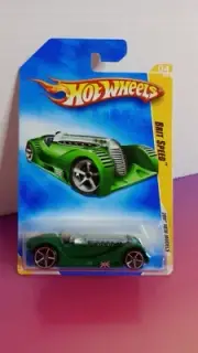 2009 Hot Wheels #4 New Models 4/42 BRIT SPEED Green Variant w/Chrome OH5Sp 1:64