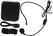 Totority Lightweight Microphone Amplifier for Teachers Rechargeable Speaker Mini Pa System Classroom Voice Amplifier Easy to Use