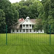 Euro Fence Steel 20x0.8 m Green Garden Décor