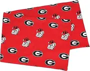 College Covers Everything Comfy Georgia Bulldogs Pillowcase, Body Pillow, 20" x 60", Includes 1 Pillowcase