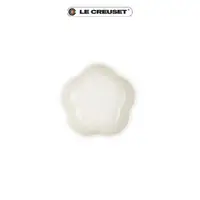 在飛比找momo購物網優惠-【Le Creuset】瓷器花型盤16cm(蛋白霜)