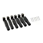 6-String Bridge Guitar Tailpiece Replacement for Most Eletric Guitars