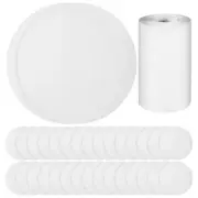 Round Baking Paper Cake Tin Liners Dish Microwaves Cheezeits