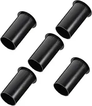 5 Pcs Subwoofer Sound Tube Horn Speaker Bar Portable Handheld Rolling Bass Tube Speaker Port Tube Microphones Bass Speaker Holder Speakers Plastic Subwoofer Port Tube Black